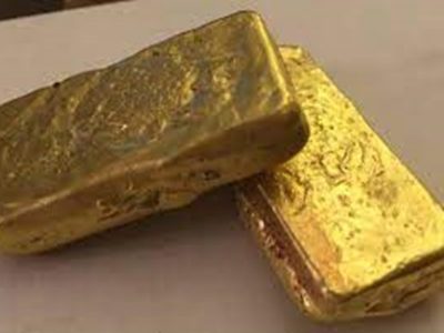 Gold Bars with purity greater than 96%
